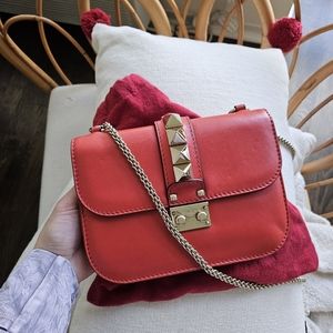 Valentino Glam Lock Shoulder Bag